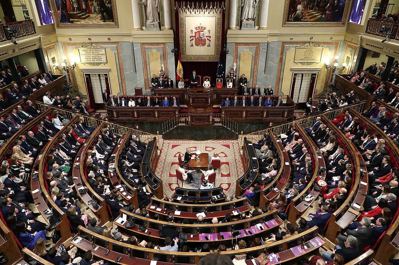 El Congreso aprueba por unanimidad una ley que obliga a los políticos a terminar las frases. No